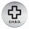 RVS Pictogram Ø 83mm EHBO