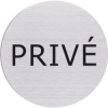 RVS Pictogram privé Ø 82mm