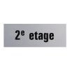 Aluminium deurbordje 130x50mm 2de etage